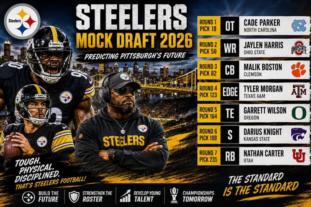 steelers mock draft 2026