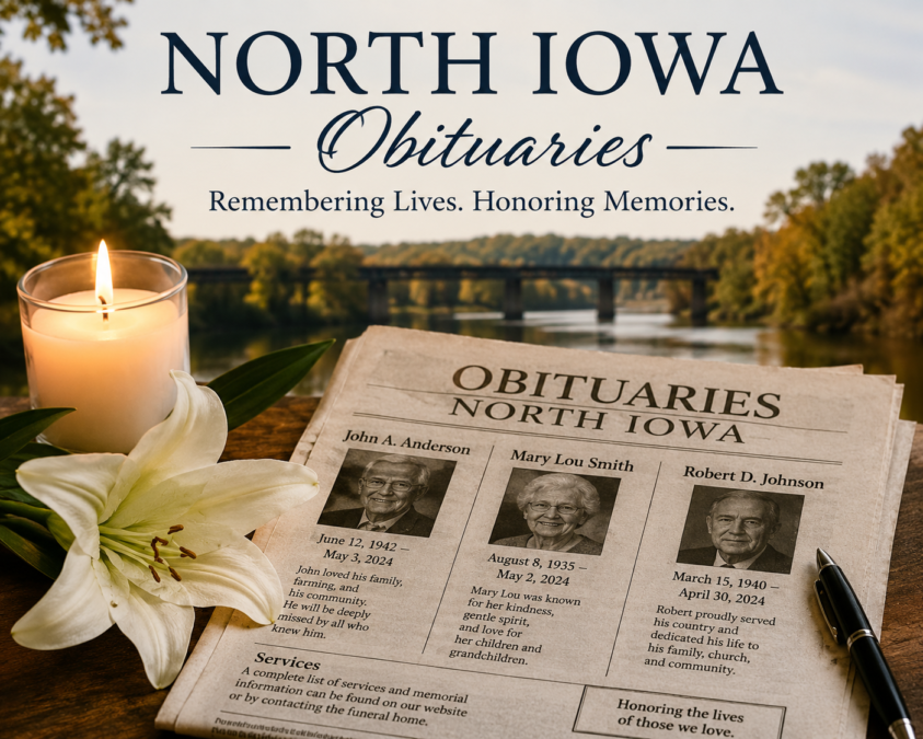 north iowa obituaries