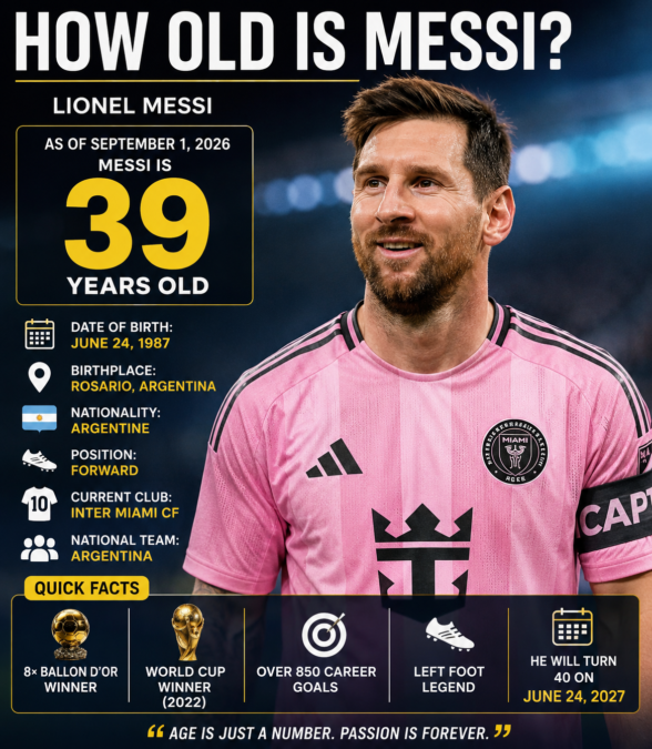 How Old Is Messi