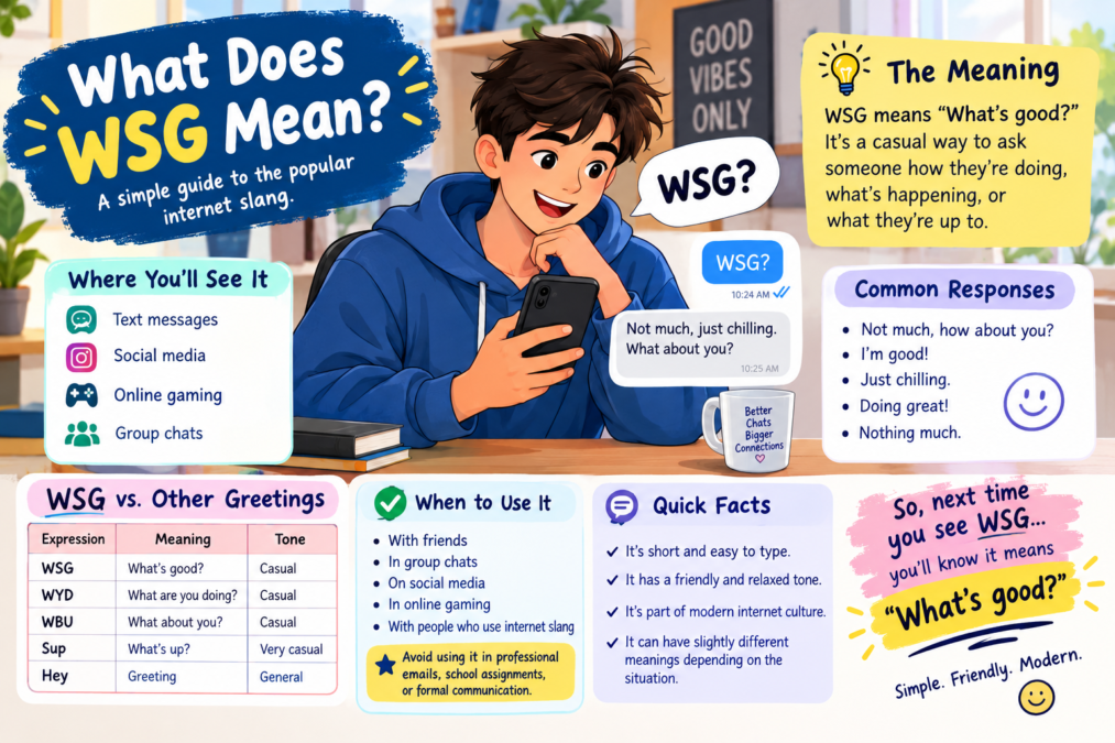 What Does WSG Mean