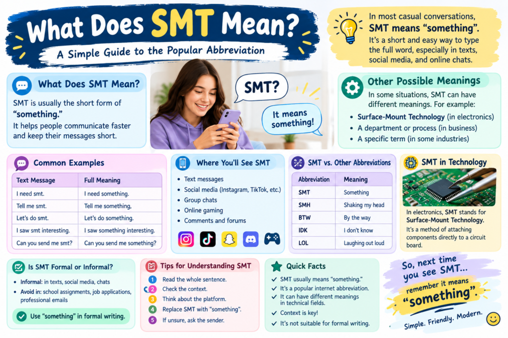What Does SMT Mean?