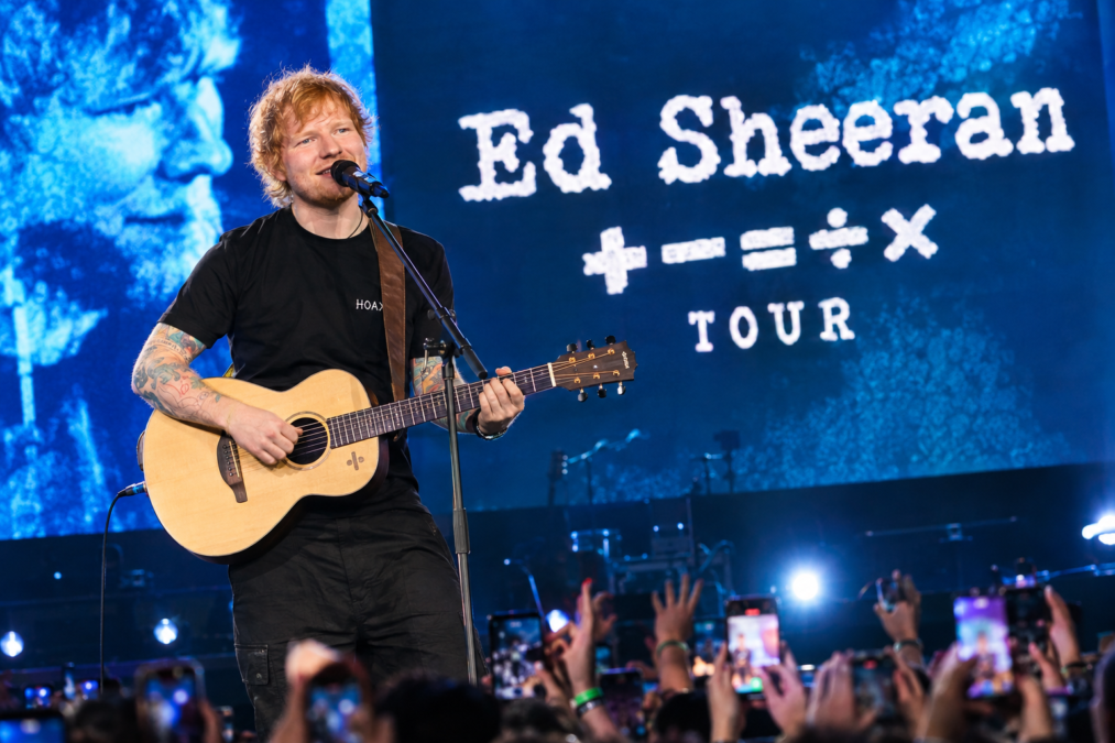 ed sheeran tour