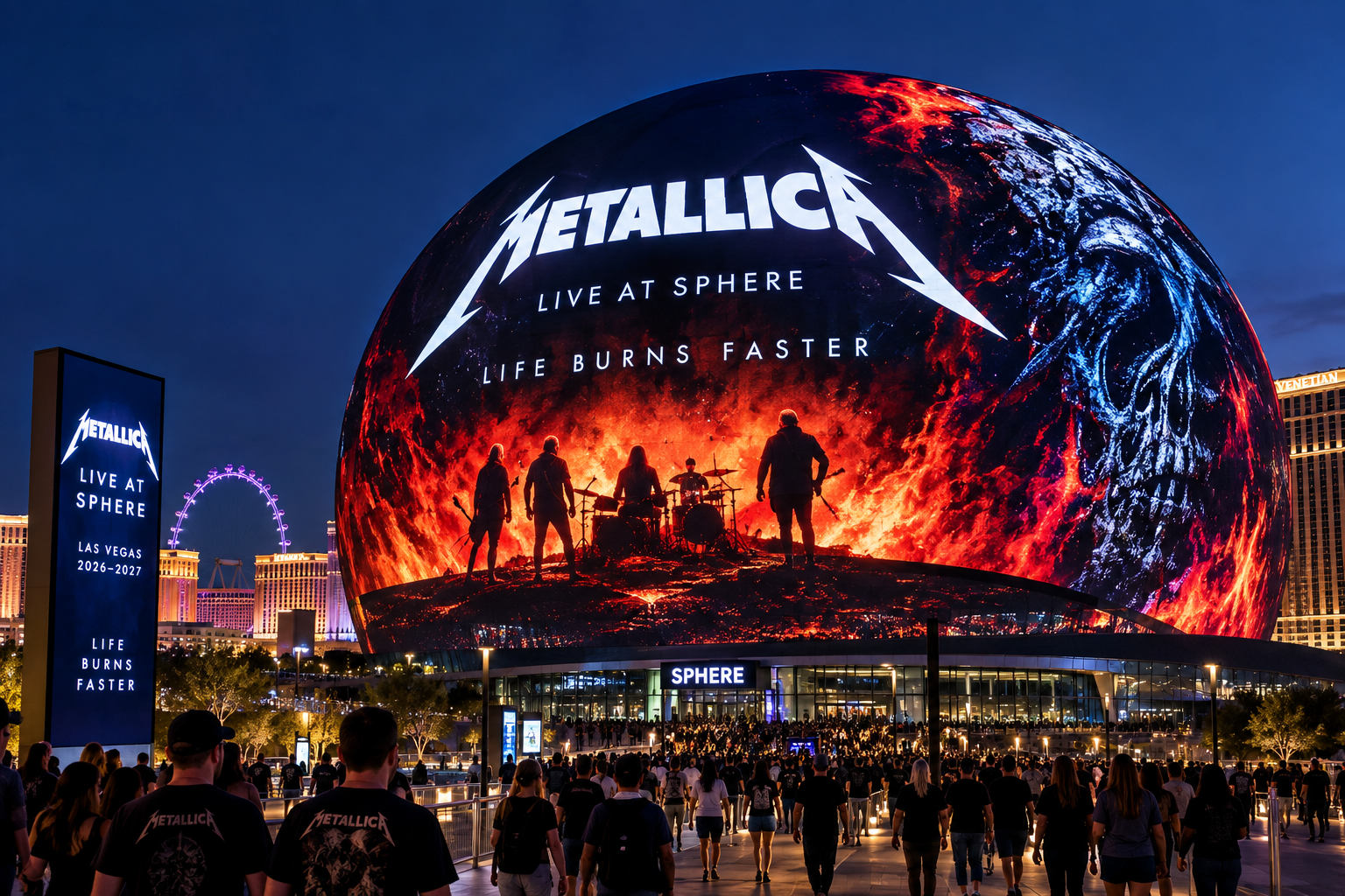 Metallica Sphere