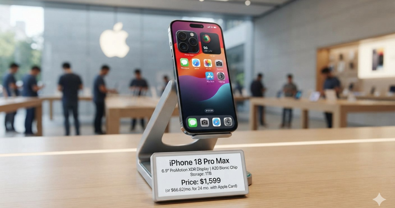 iPhone 18 Pro Max Price