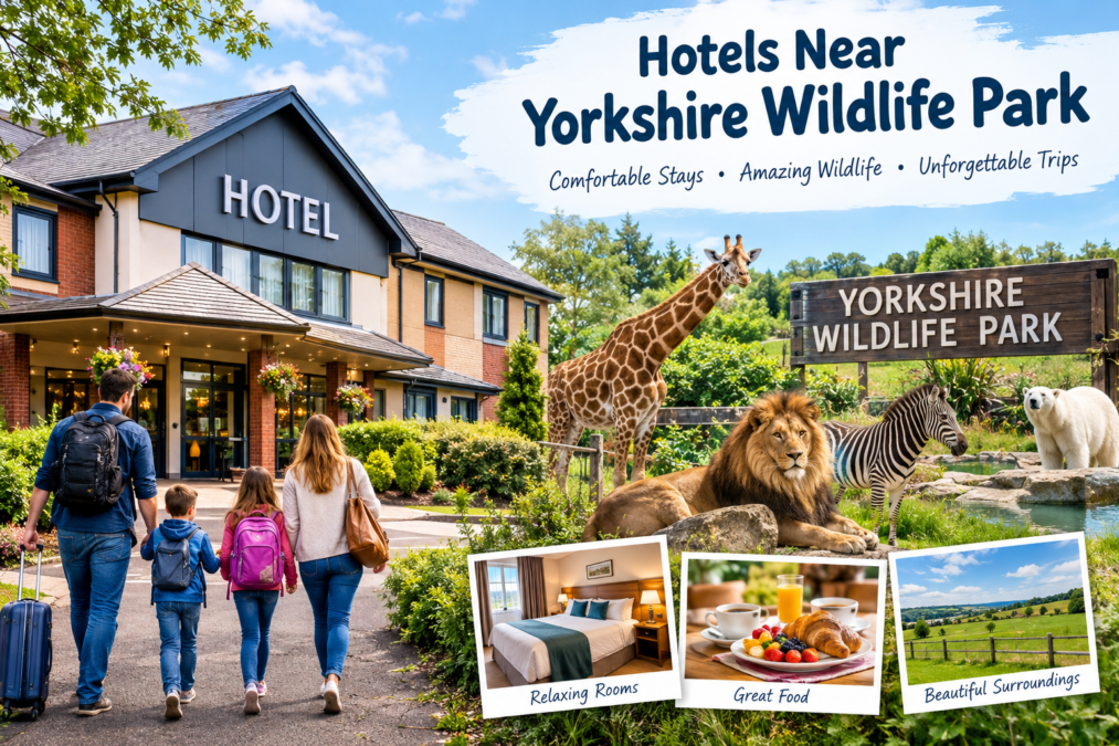 hotels near yorkshire wildlife park