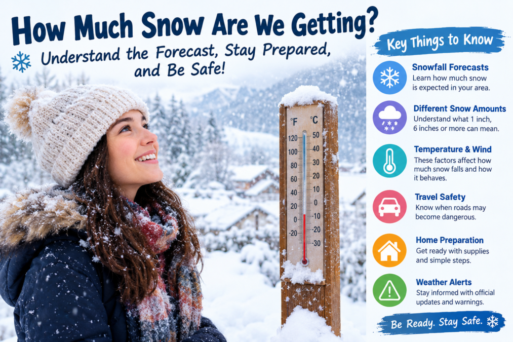 how much snow are we getting