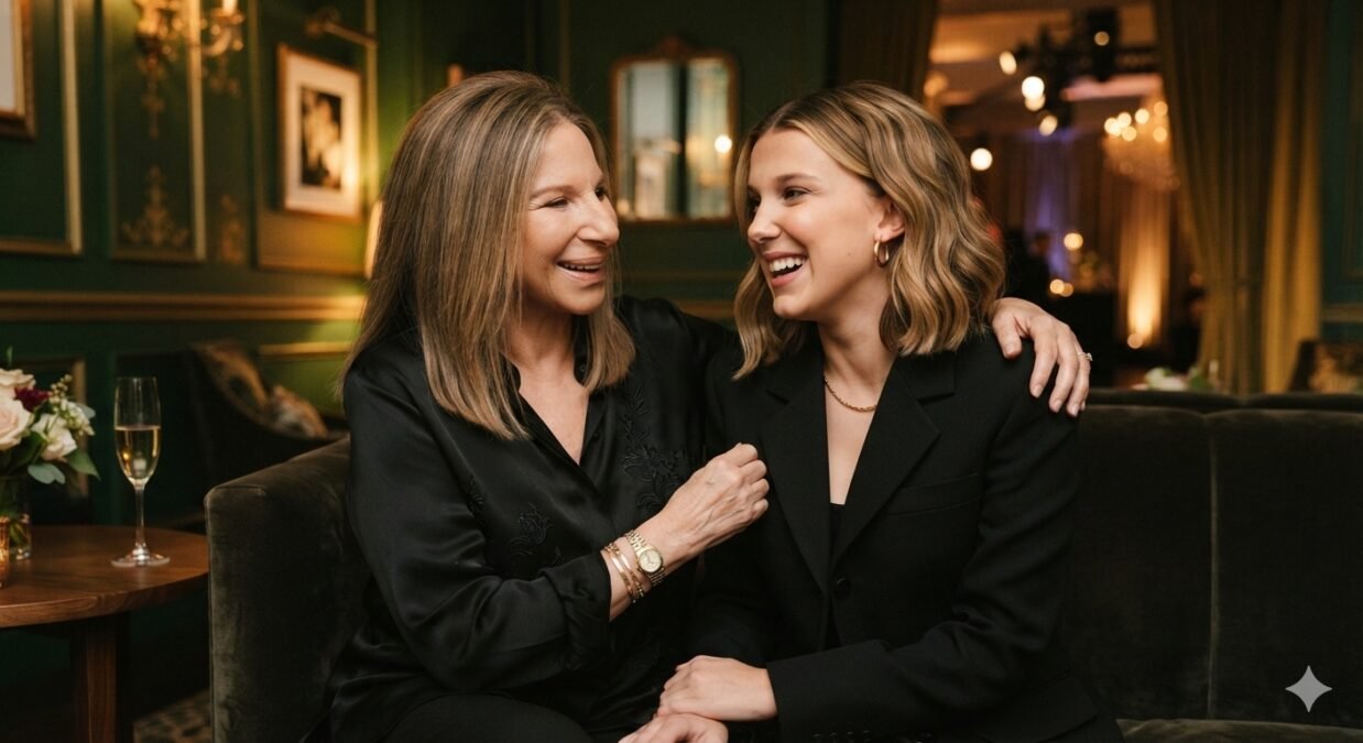 barbra streisand and millie bobby brown